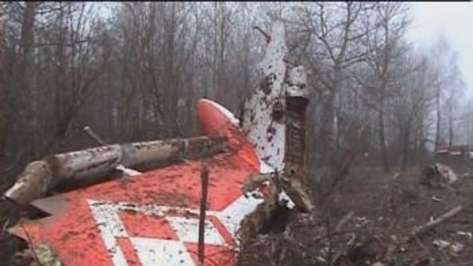 vrak lietadla polska tragedia