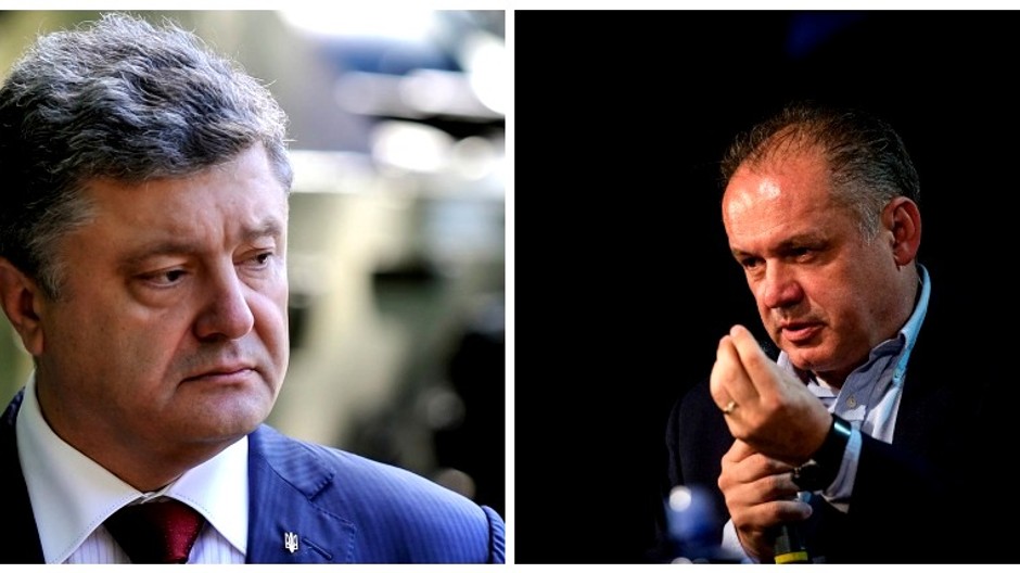 Petro Porošenko, Andrej Kiska