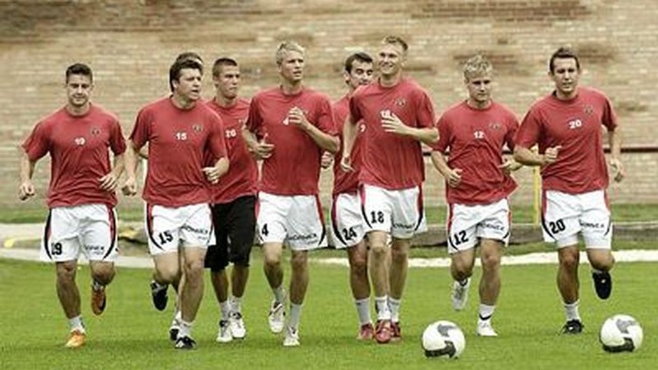 Spartak Trnava tréning
