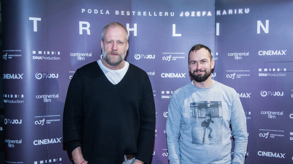 Trhlina - Slávnostná premiéra v Bratislave - Režisér Peter Bebjak a producent Rastislav Šesták