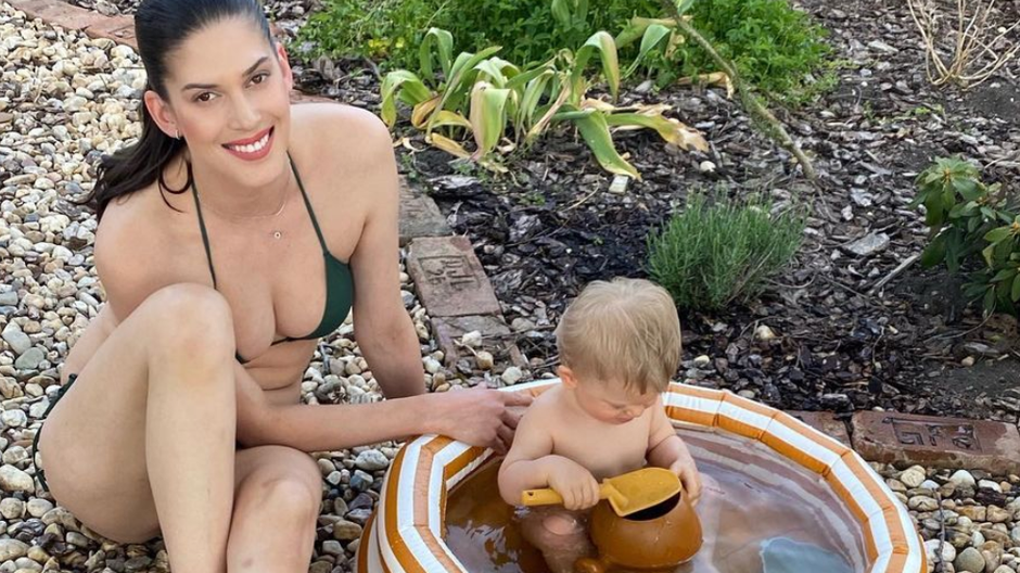 Aneta Vignerová so synom