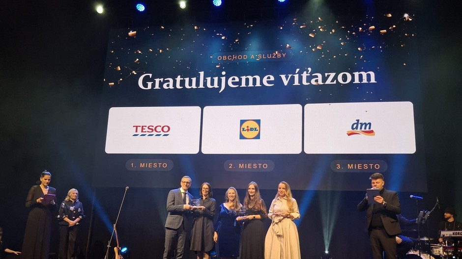 TESCO Najzamestnávateľ 2025 