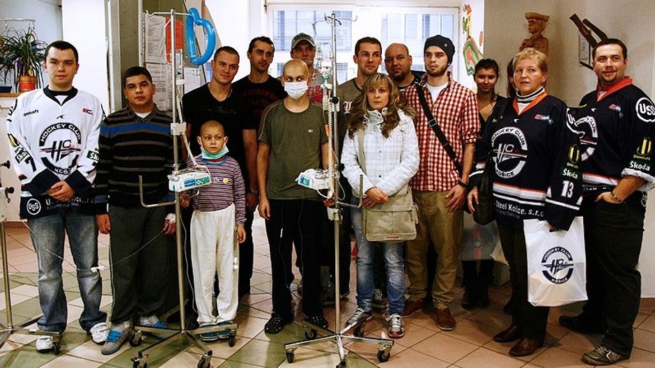 Košickí hokejisti na onkológii