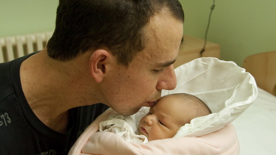 Dominik Hrbatý s dcérou Ellou