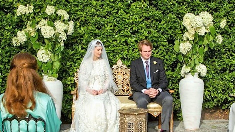 svadba Rajah bint al-Husajn a Ned DOnovan