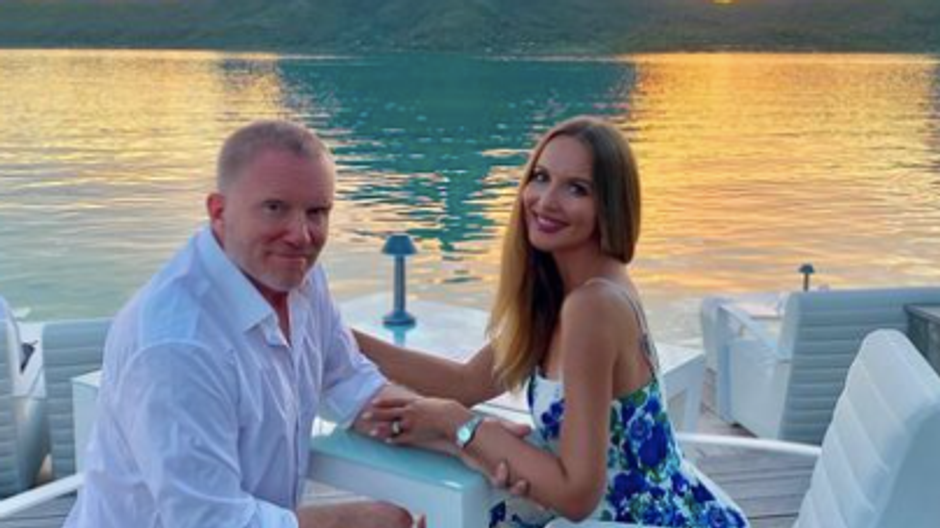 Michael Hall a Lucia Oškerová