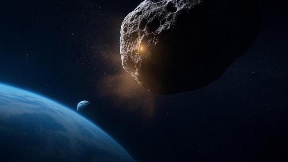 asteroid-and-earth