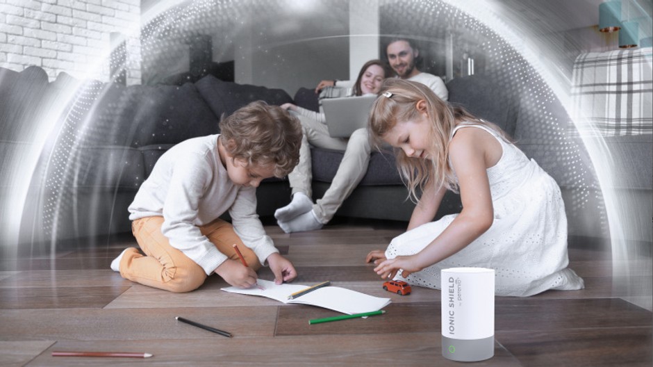 inovatívny iónový difuzér PERENIO IONIC SHIELD™