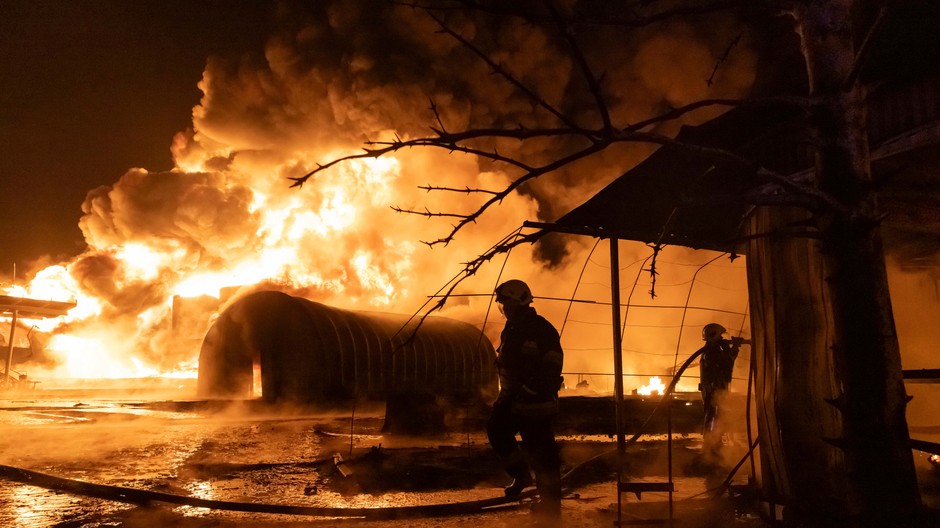 Ukrajina Charkov útok