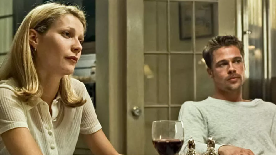 Brad Pitt a Gwyneth Paltrow vo filme Sedem