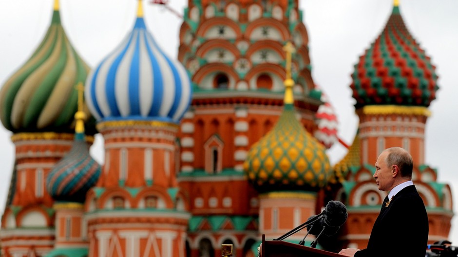Rusko, Putin, námestie, príhovor