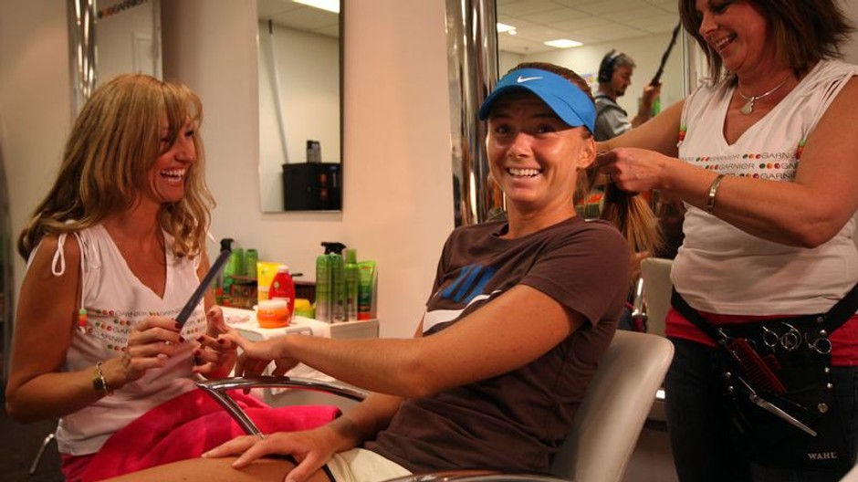 Hantuchová v salóne v Melbourne