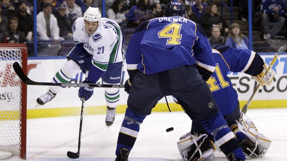 Halák v zápase proti Vancouveru