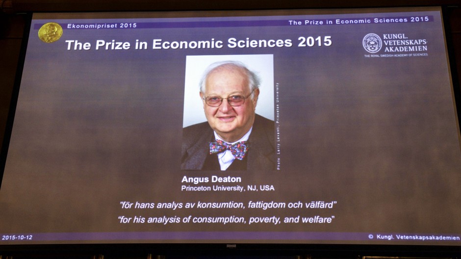Angus Deaton, Nobelova cena za ekonómiu 2015