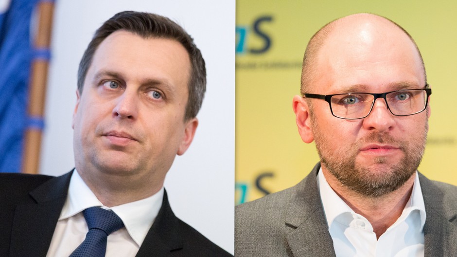 predseda strany SaS Richard Sulík predseda parlamentu Andrej Danko