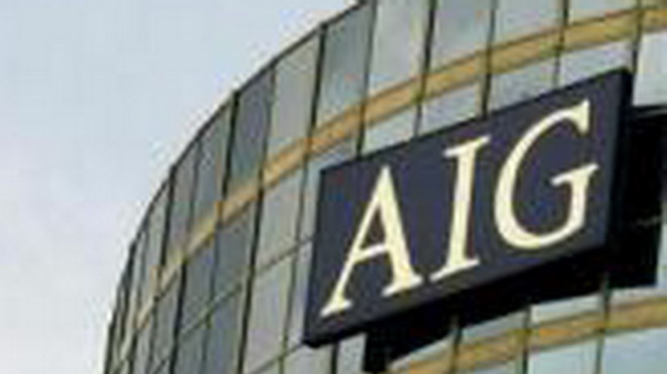 AIG značka na dome
