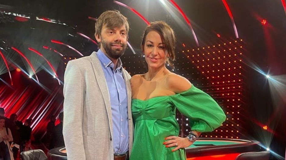 Agata Hanychova s bratom Cyrilom Navrátilom