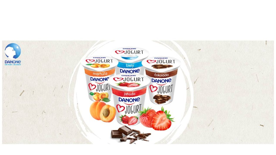 Danone uvádza na trh novinku v recyklovateľnom obale