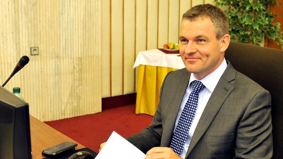 Minister školstva Peter Pellegrini