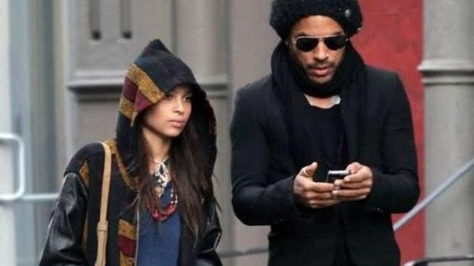 Lenny Kravitz s dcérou