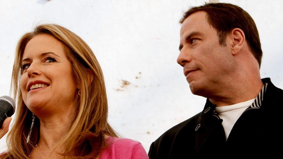 Travolta s manželkou Kelly Preston