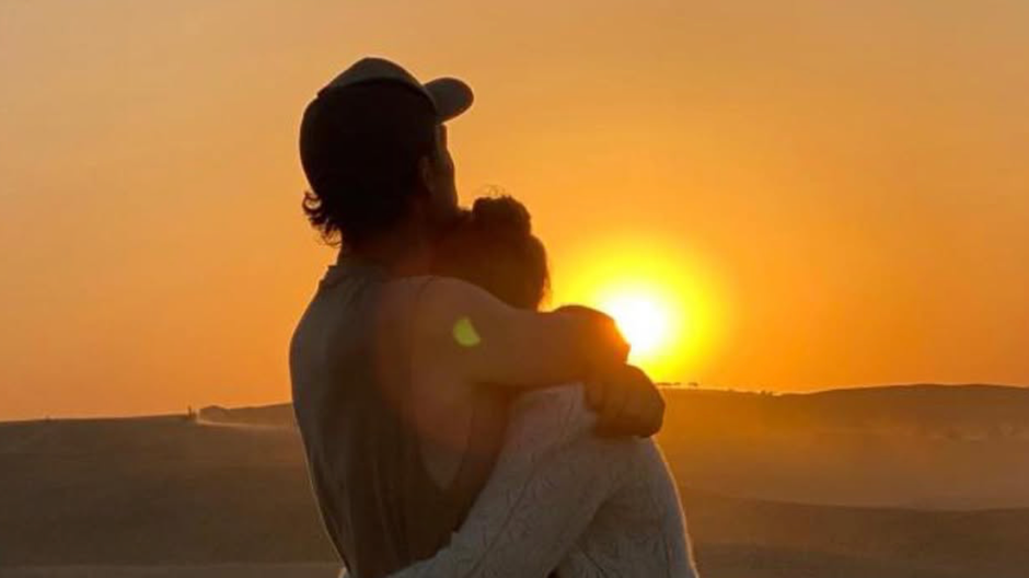 James van der Beek s manželkou