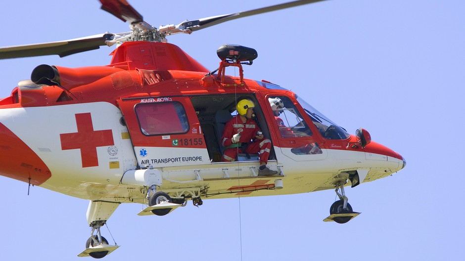 vrtuľník Horská záchranná služba