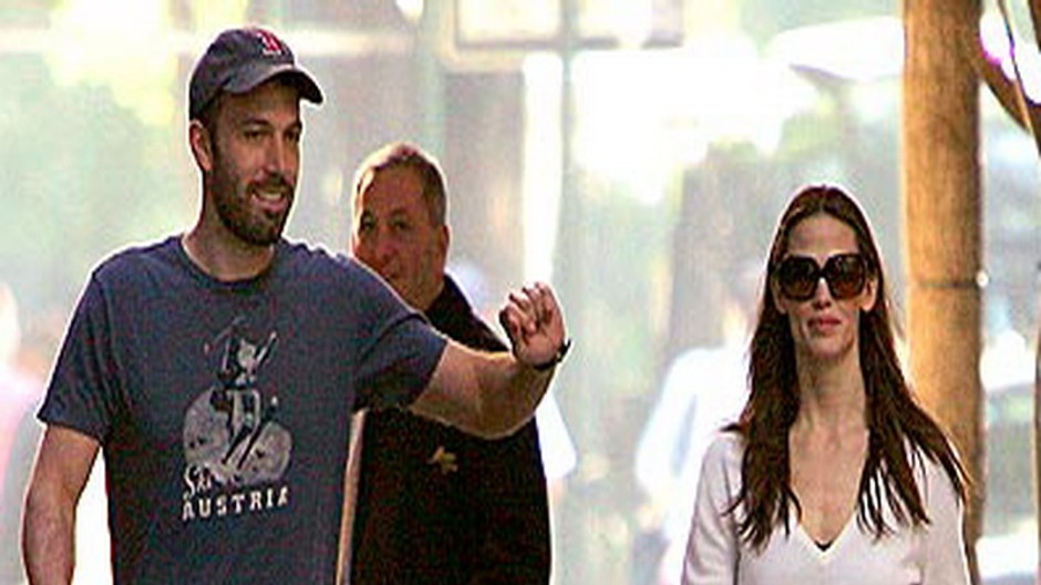 Ben Affleck so ženou