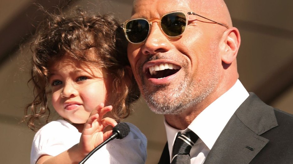 Dwayne Johnson dcéra