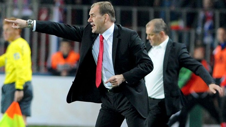 Weiss počas zápasu s Českom