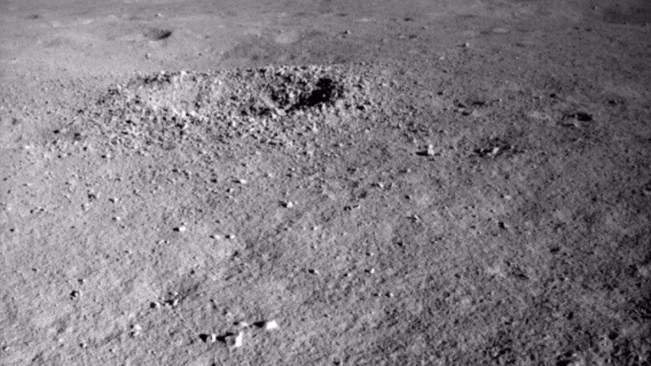 Crater Yutu-2 Moon