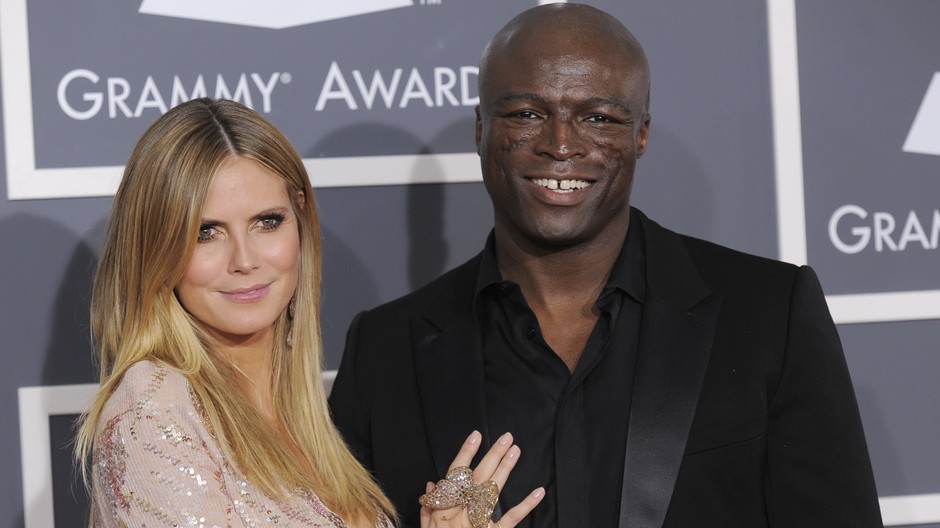 topmodelka heidi klum s manzelom, sealom