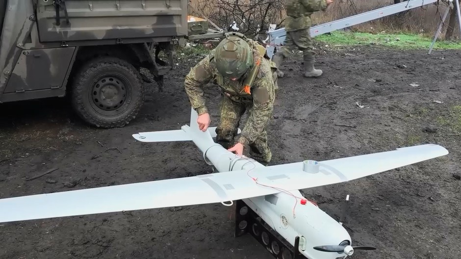 ukrajina rusko drony