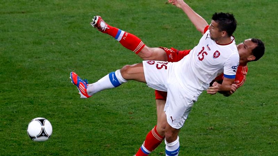 Baroš vs Rusko na ME