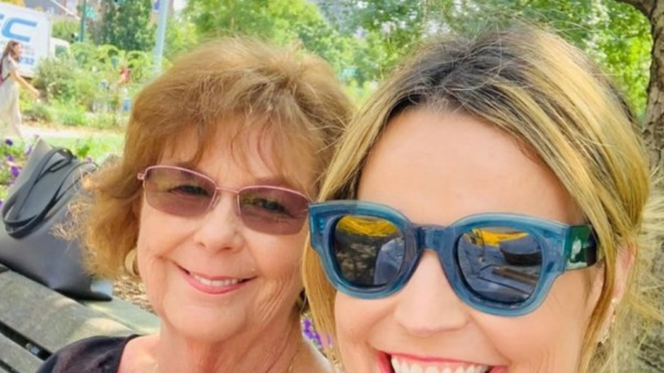 Savannah Guthrie s matkou Nancy