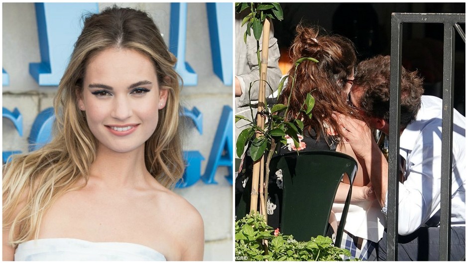 lily james dominic west