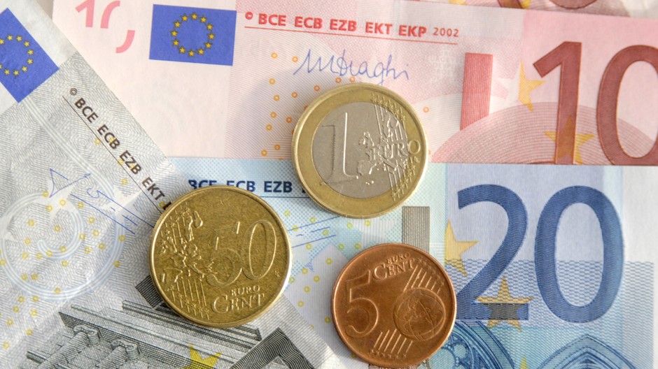 euro penaize ilustračné foto