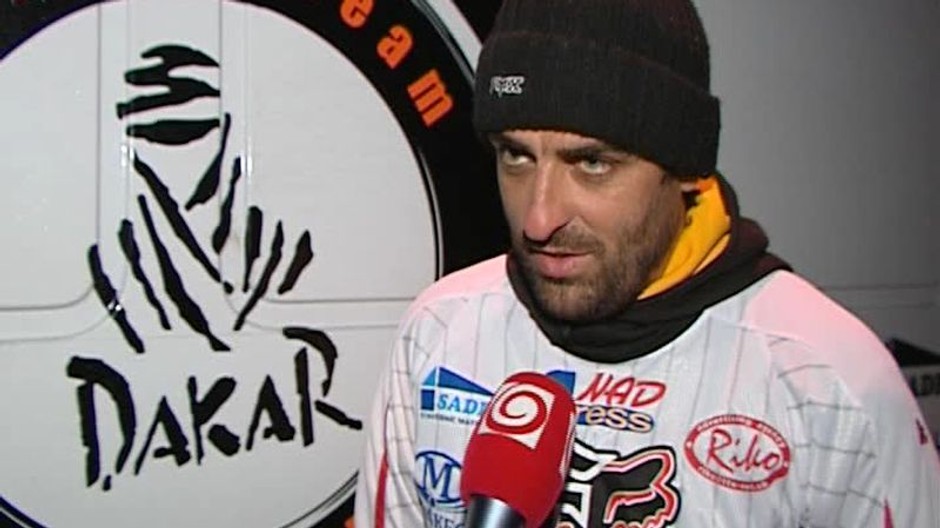 Jakeš doma z Dakaru