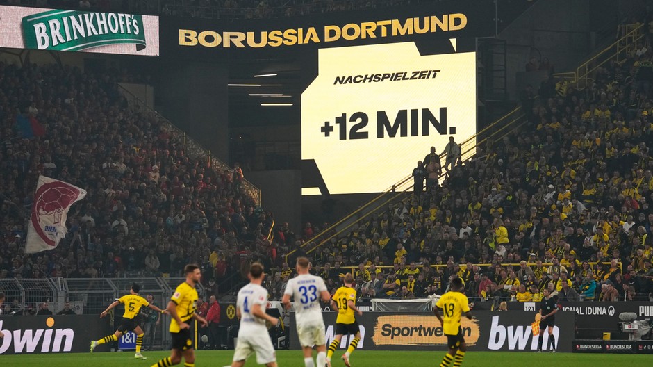 Nadstavený čas v Bundeslige