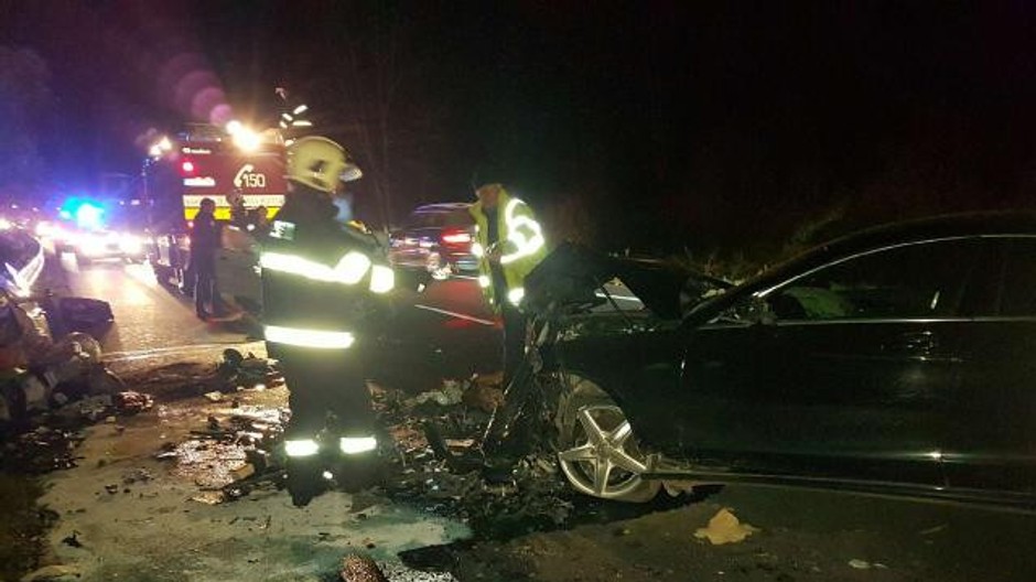 Nehoda, Ružomberok, hasiči