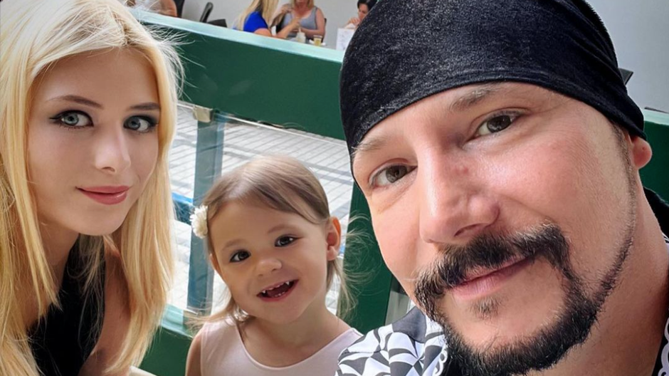 Bohus Matus s rodinou