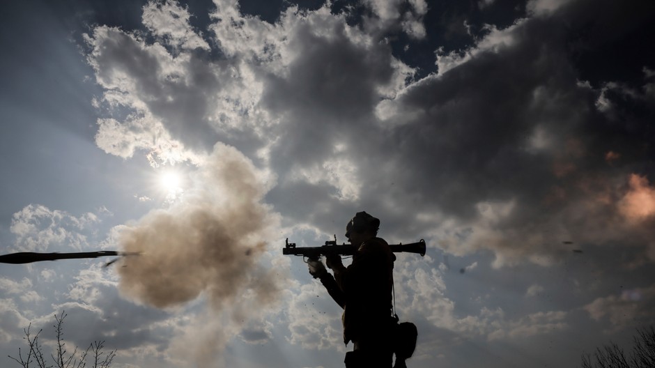 Vojenské cvičenie na Ukrajine