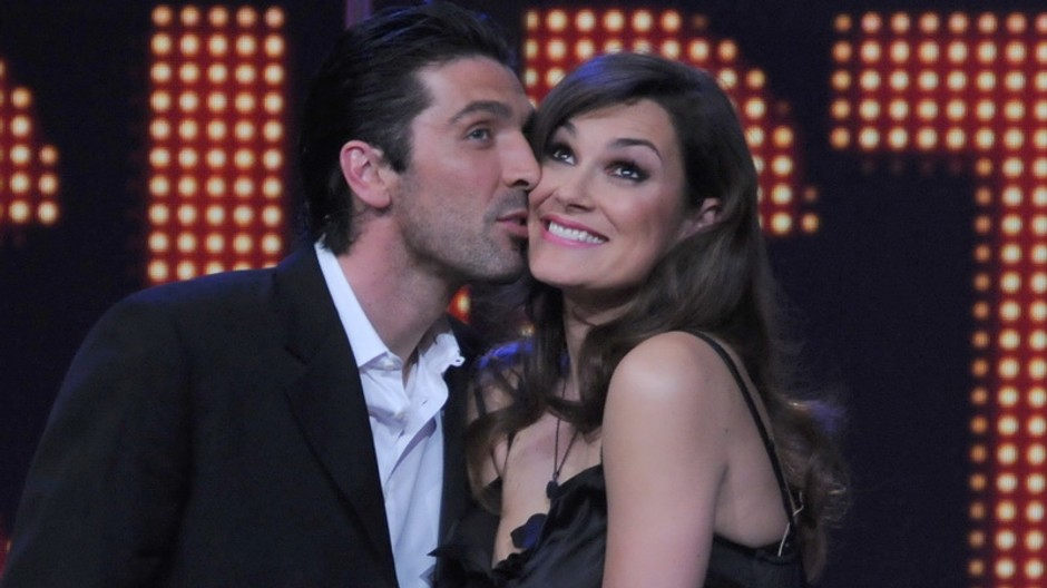 Alena Šeredová a Gianluigi Buffon