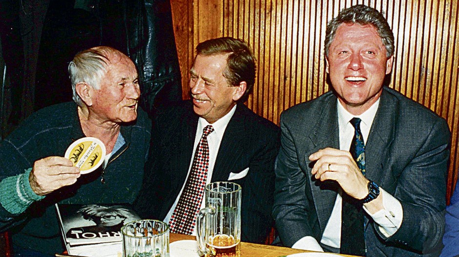 Hrabal, Havel, Clinton hl