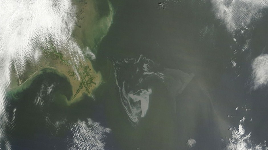 satelitna snimka ropnej skrvny