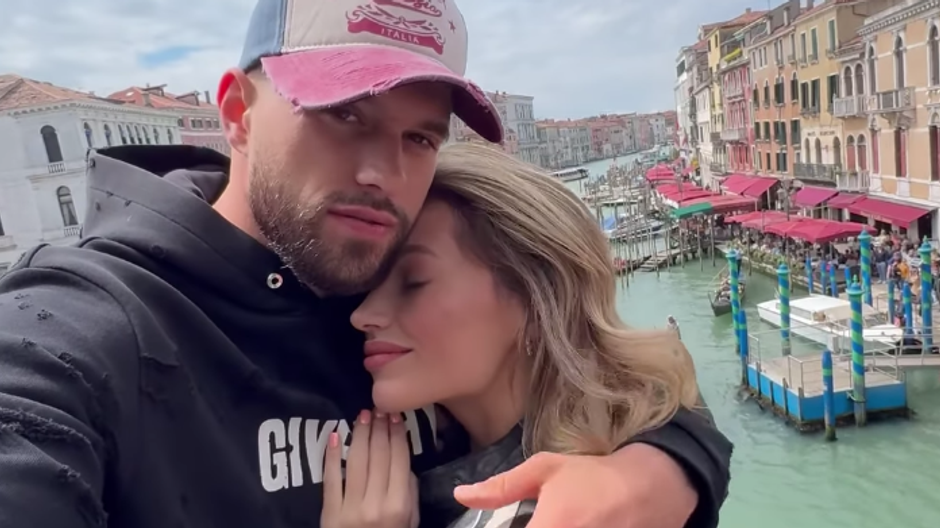 Natalie Kocendova s priatelom Chrisom