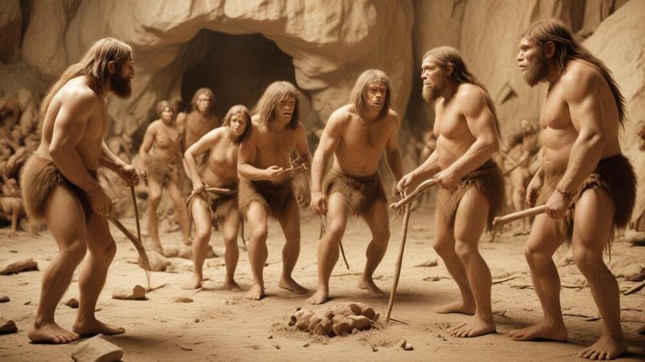 Neanderthal-men-and-women