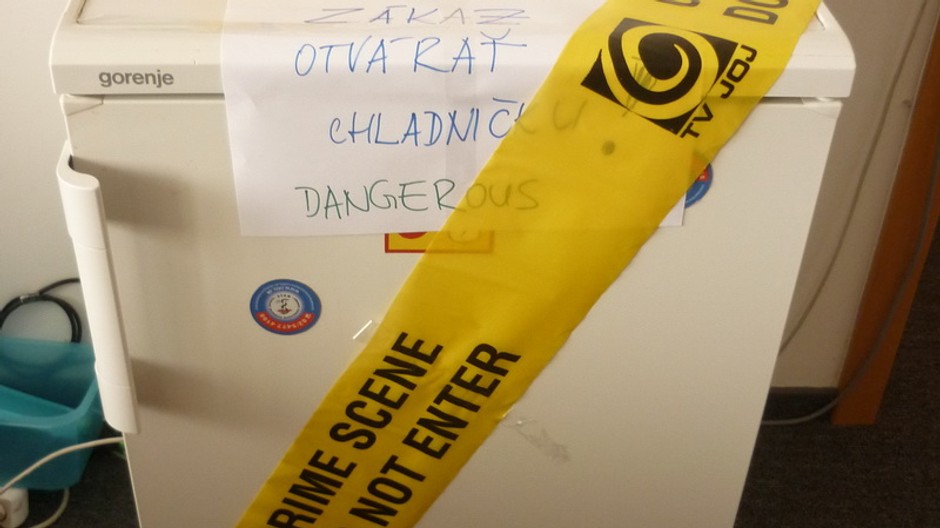 Mraznička na kriminovinách