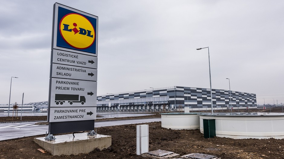 Lidl pr správa logistické centrum
