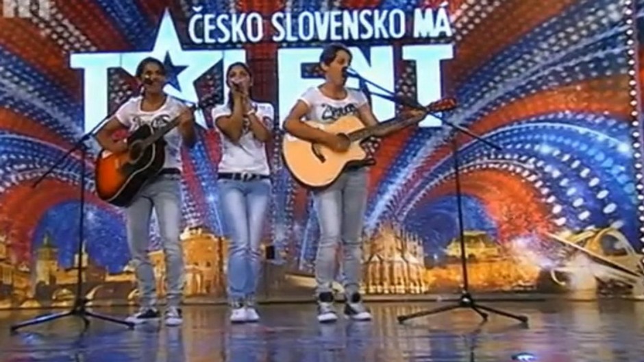 Rómske trio z Cesko Slovensko má talent